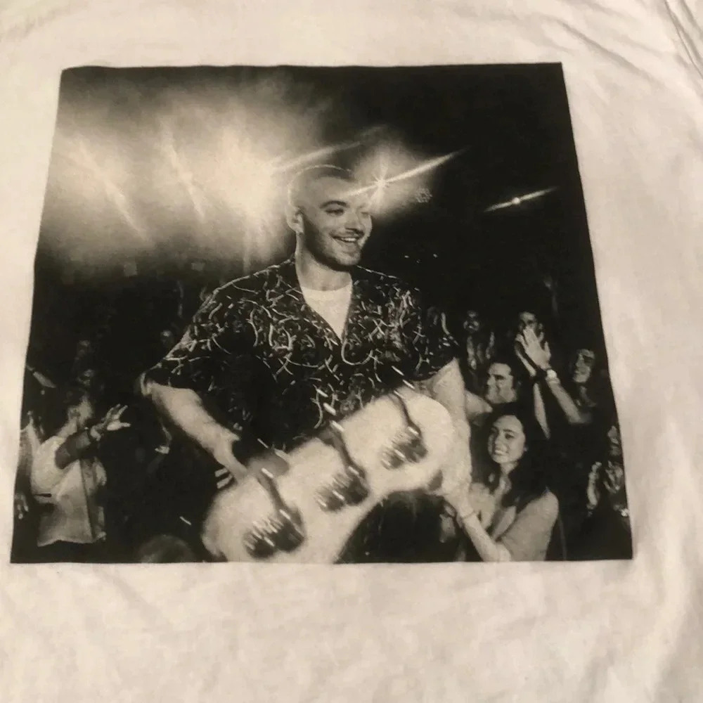 Sam Smith Concert Tee Shirt